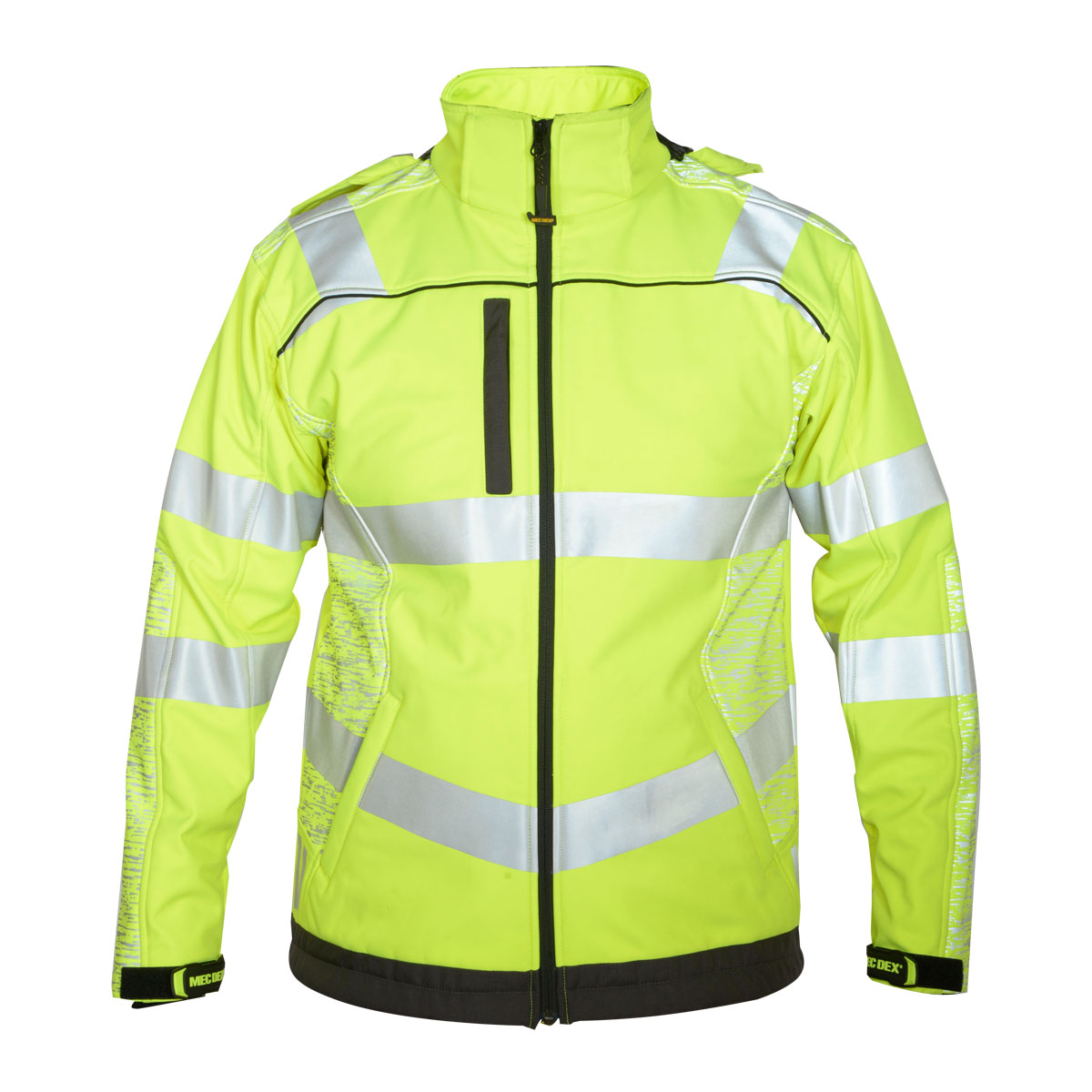 HI VIZ SOFTSHELL JACKET – MEC DEX®