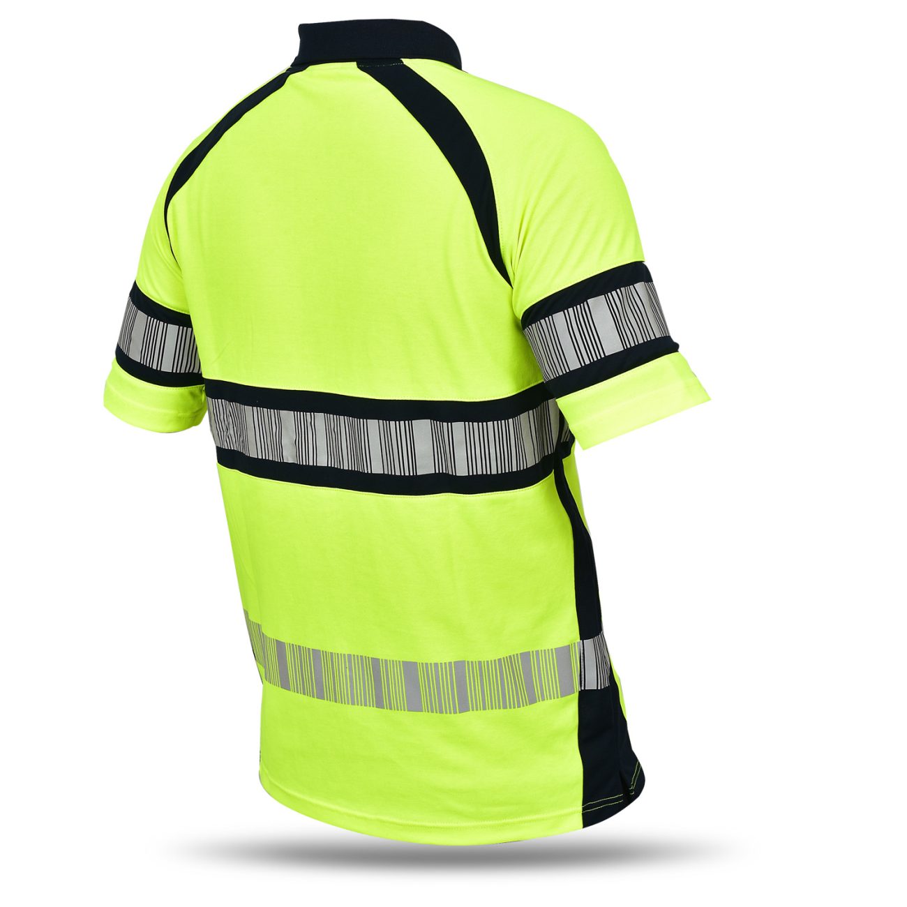 HI-VIS FLICKER POLO SHIRT
