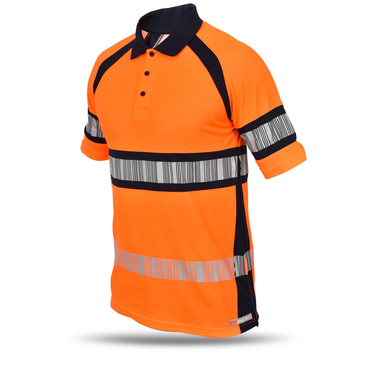 HI-VIS FLICKER POLO SHIRT
