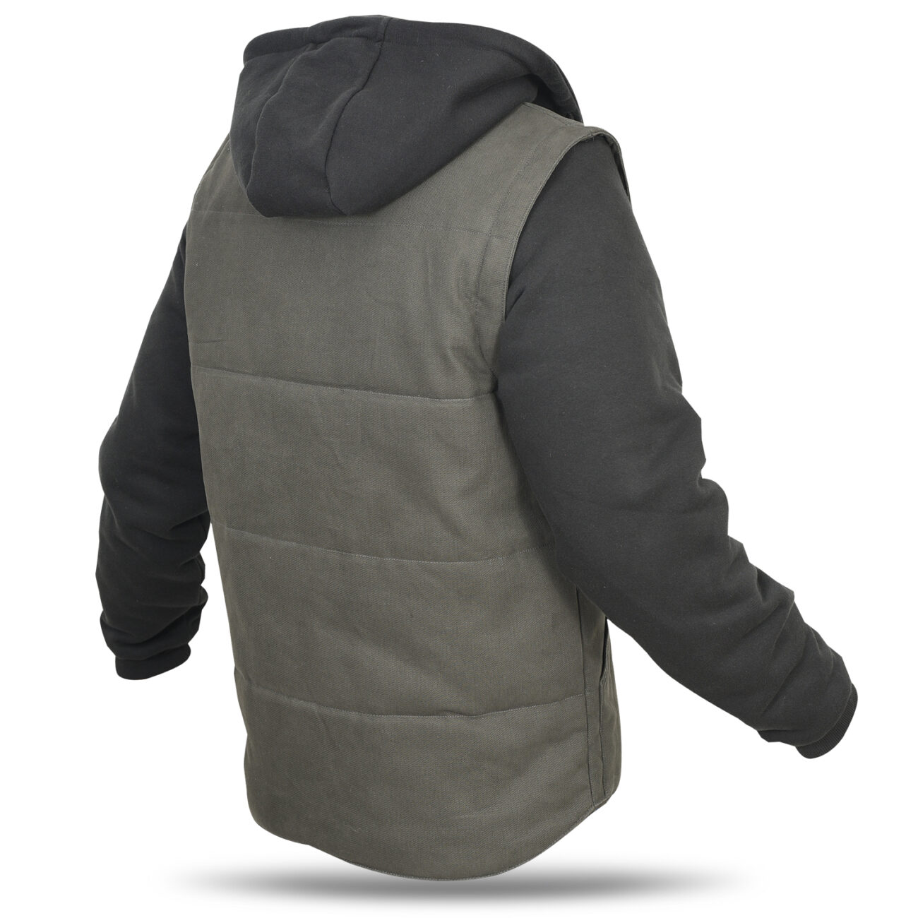 Men’s Waxed Cotton Duck Quilted Jacket