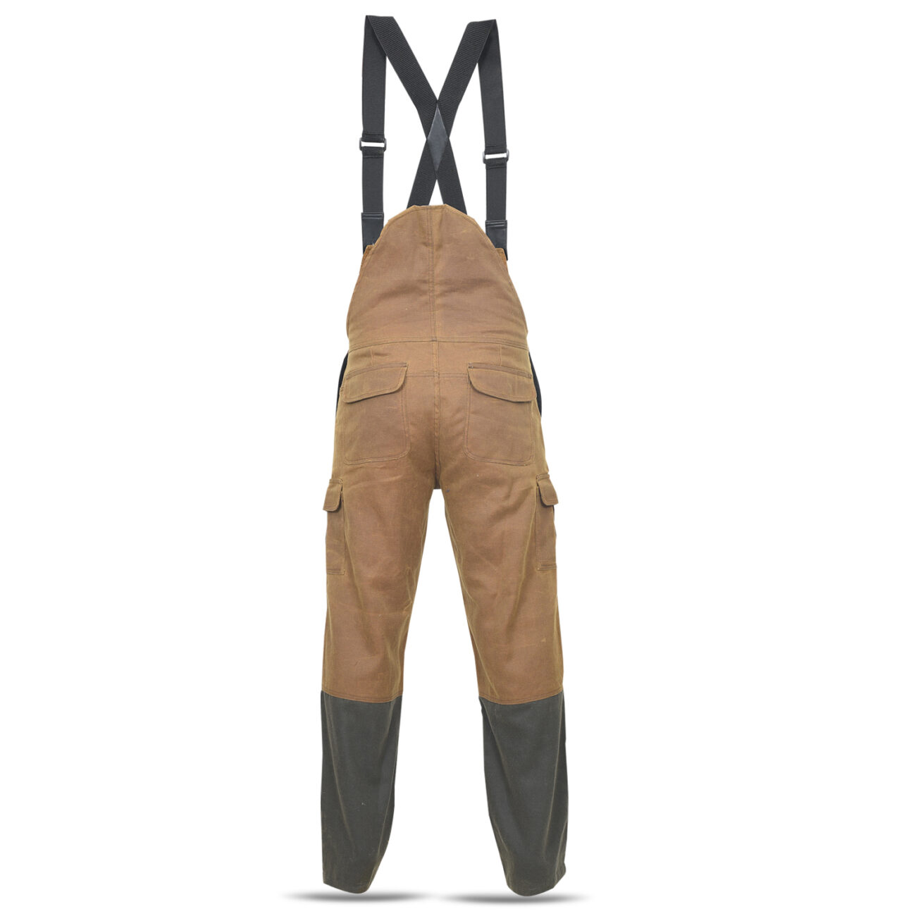 Men’s Waxed Cotton Bib Overall