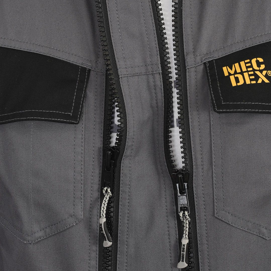 DUAL ZIPPER COVERALL