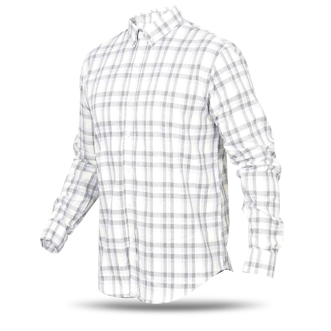 Men Button Down Plain Shirt