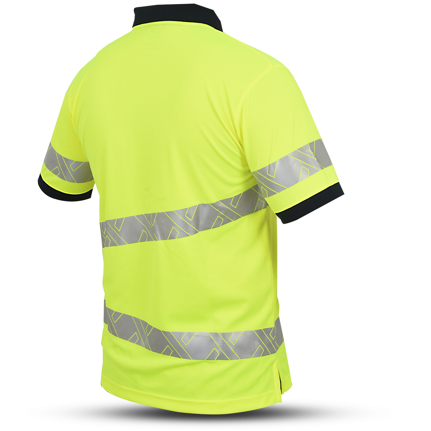 High Viz Dope Dyeing Polyester Polo Shirt