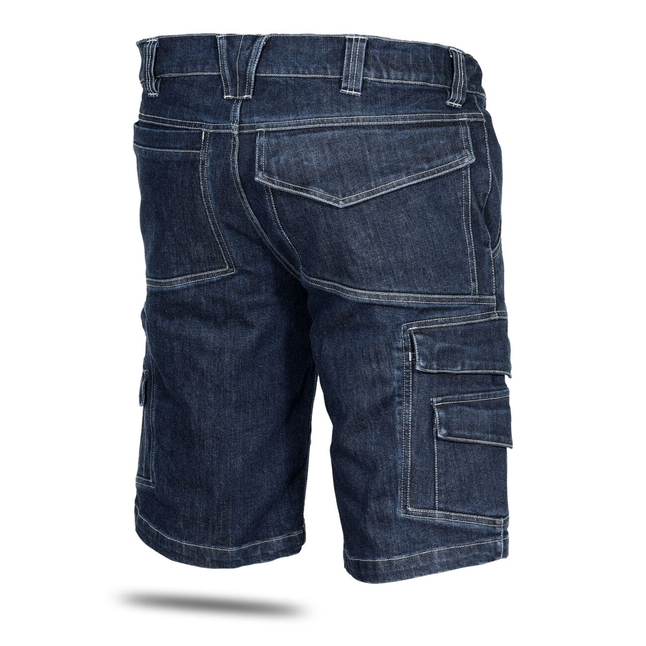 Cargo Denim Shorts