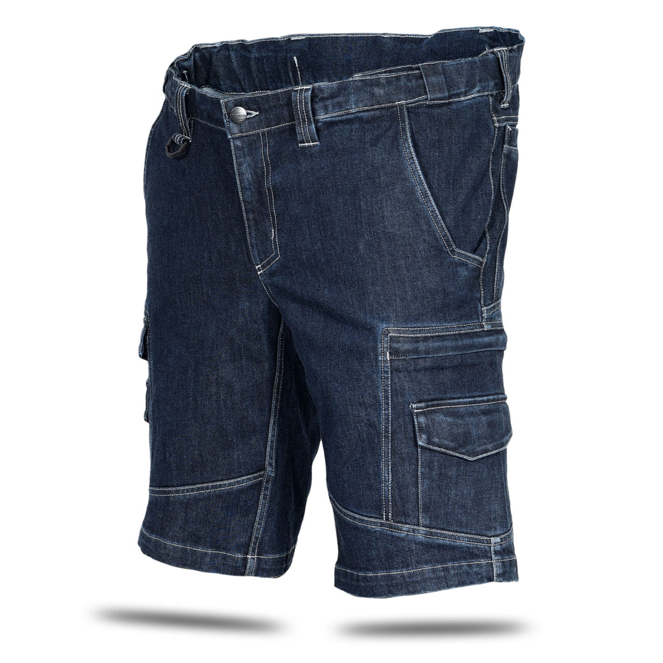 Cargo Denim Shorts
