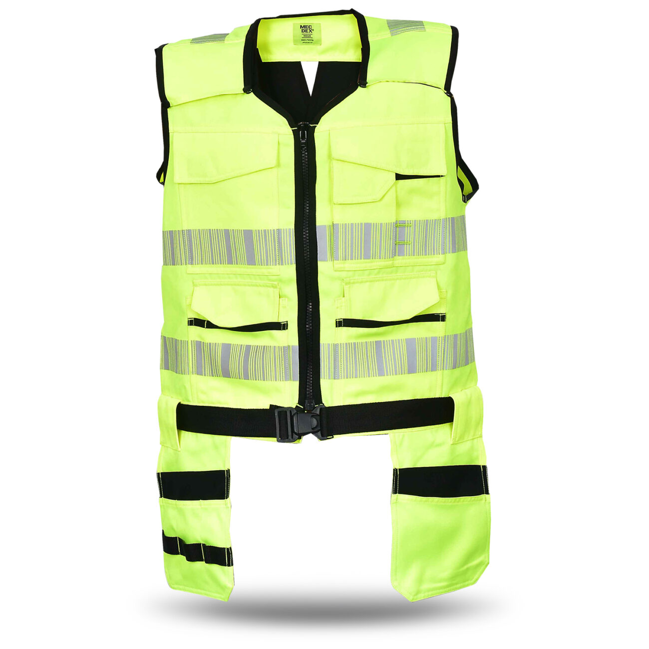 HI-VIS FLICKER WORK TOOL VEST