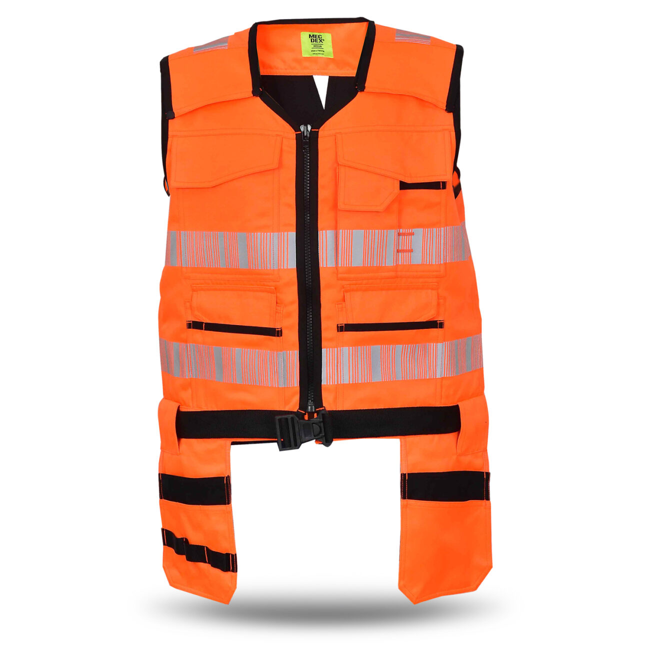 HI-VIS FLICKER WORK TOOL VEST