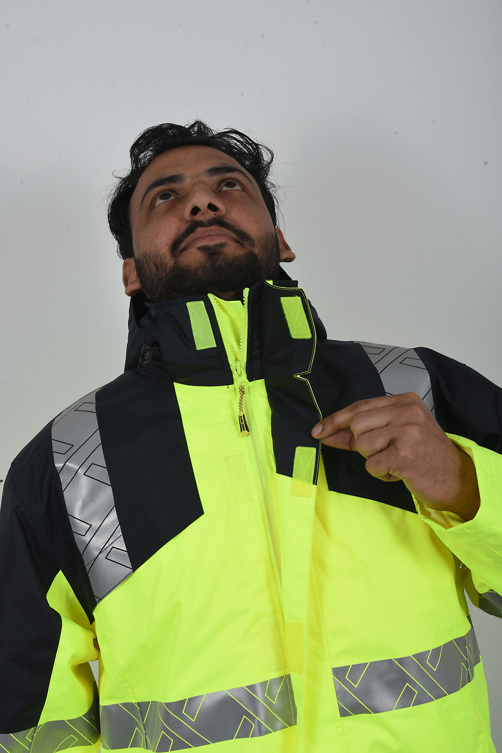 Men's Hi Viz Parka Jacket