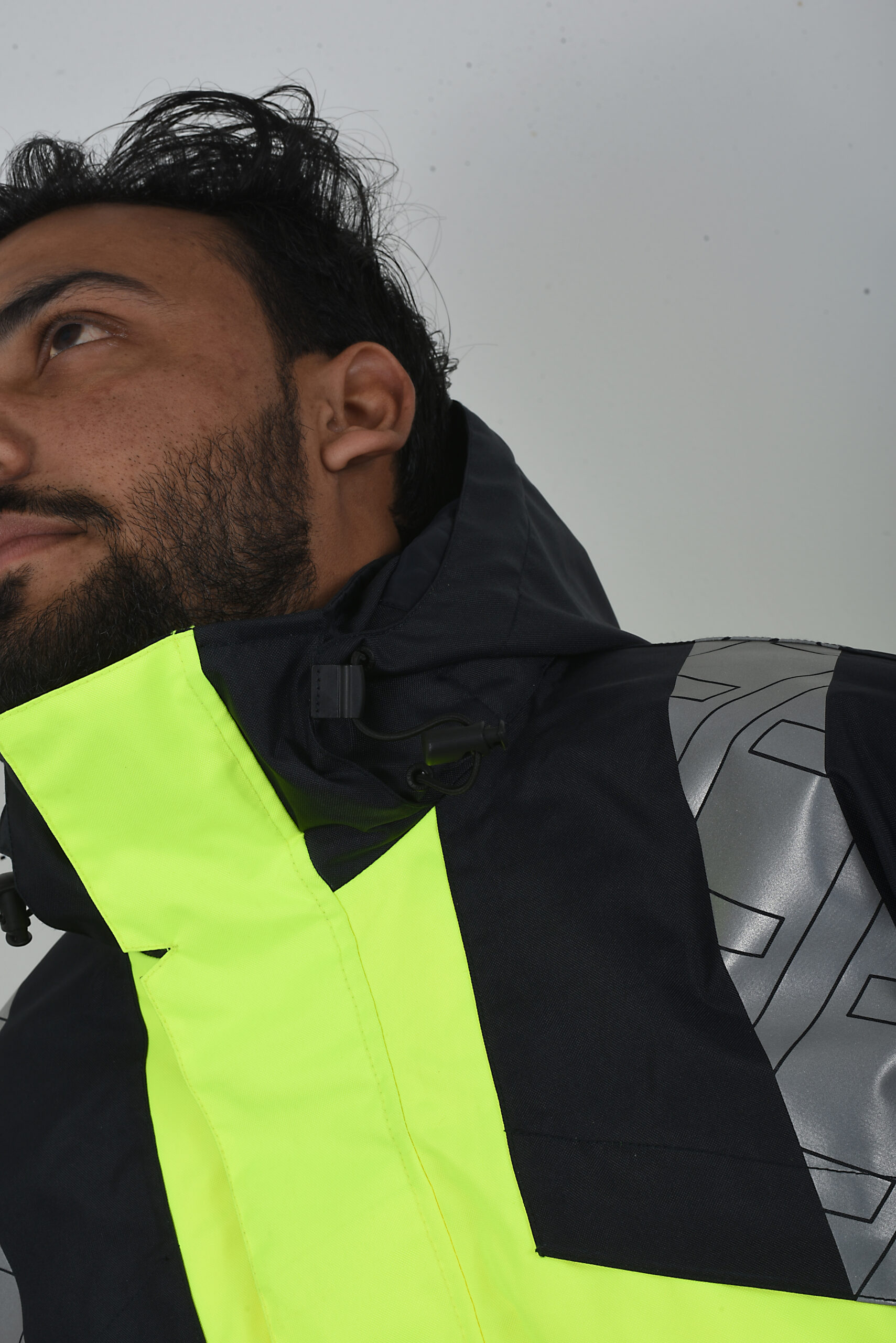 Men's Hi Viz Parka Jacket