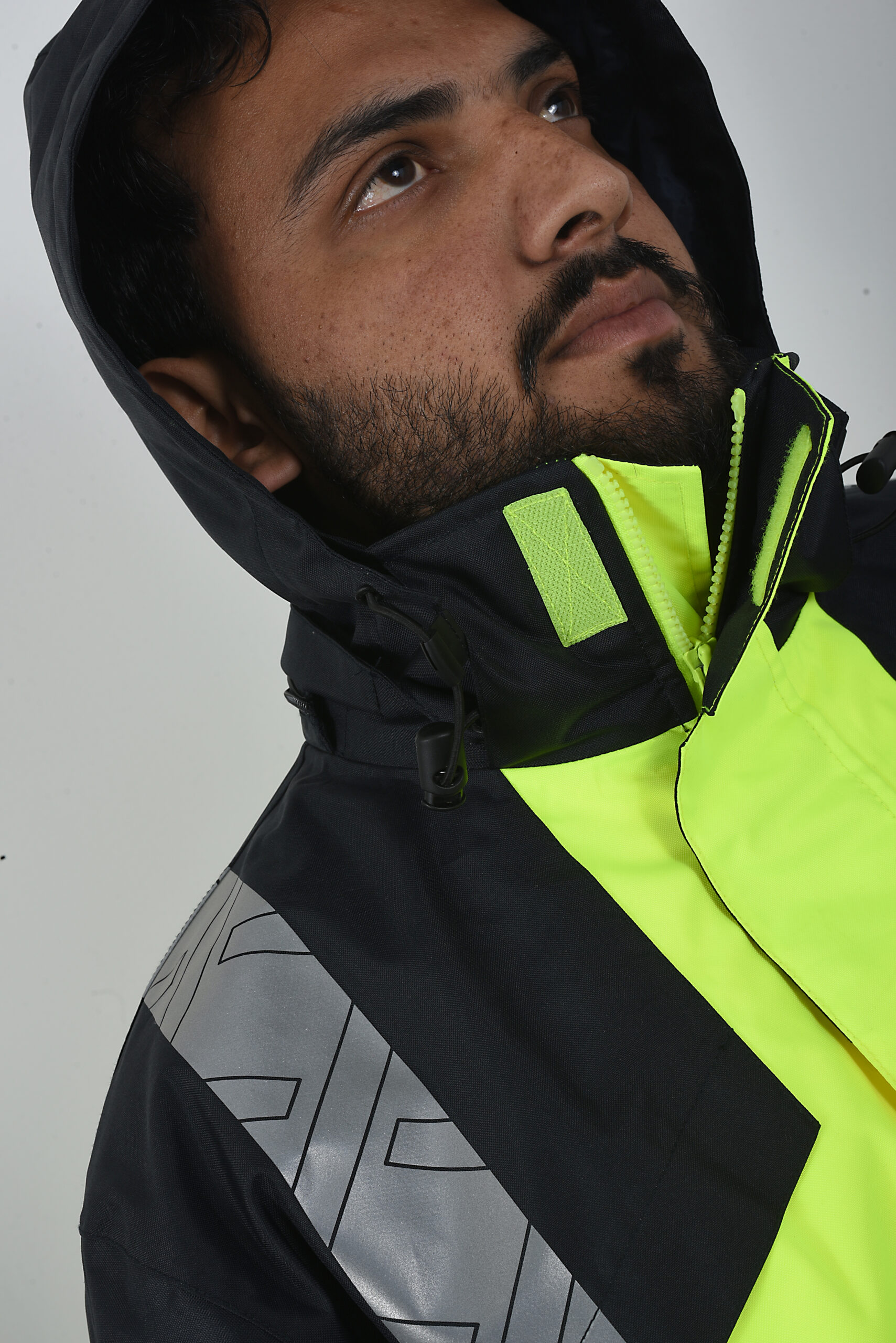 Men's Hi Viz Parka Jacket