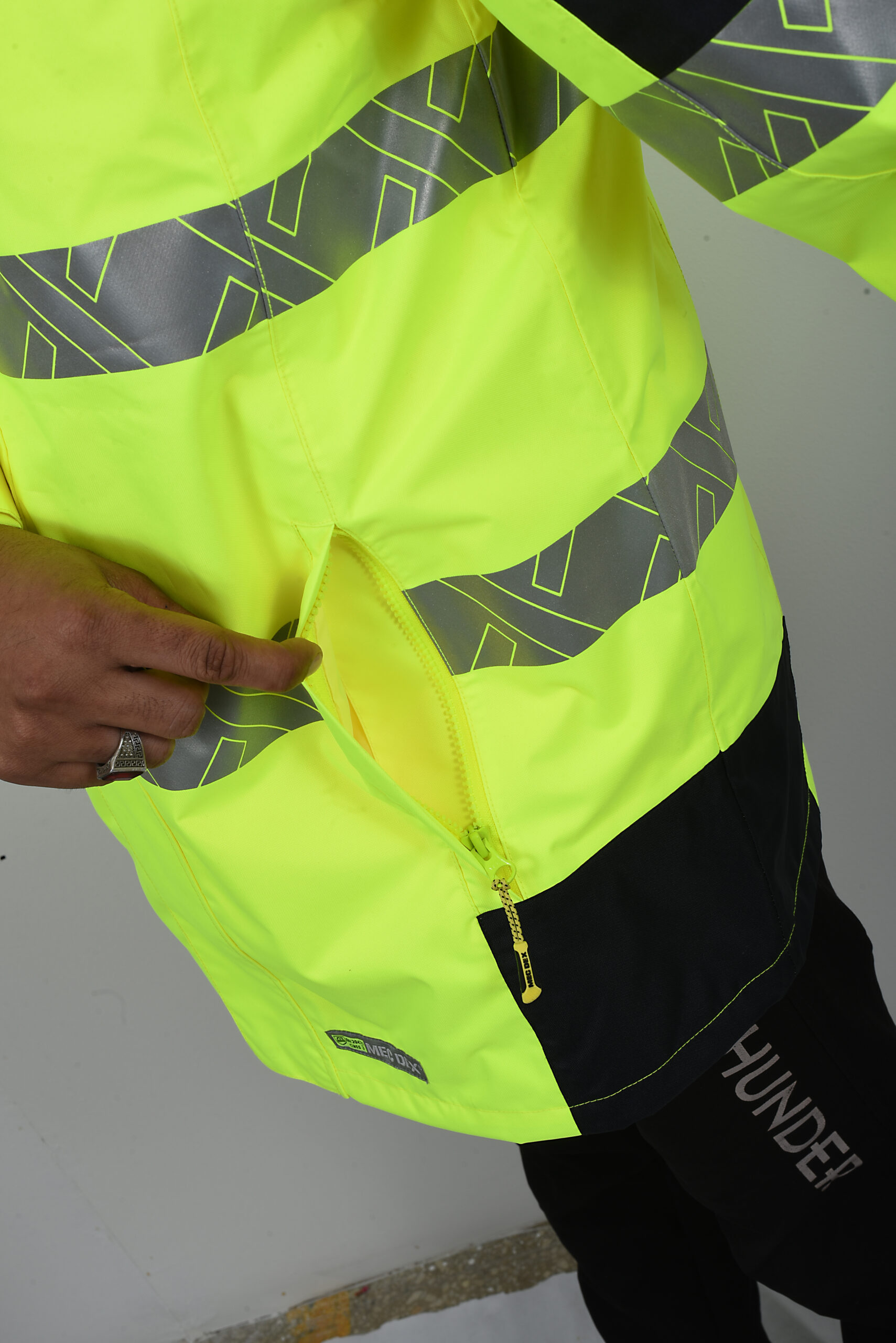 Men's Hi Viz Parka Jacket