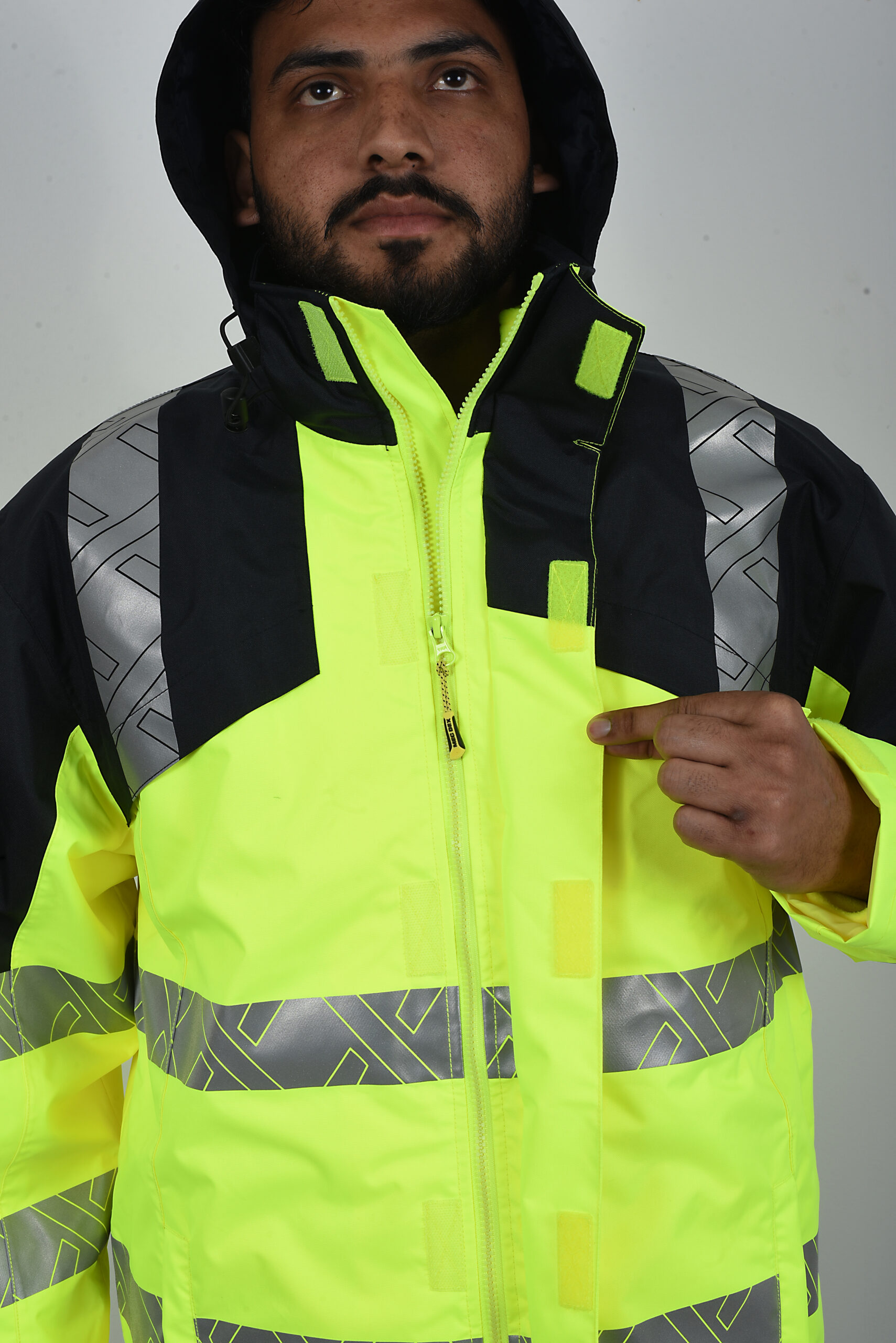 Men's Hi Viz Parka Jacket